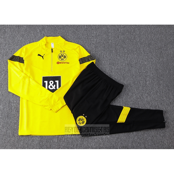 Chandal de Sudadera del Borussia Dortmund 2022-2023 Amarillo